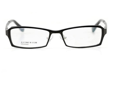 配眼镜 铝镁眼镜 男士全框眼镜 成品近视眼镜 超轻潮男女黑框商务