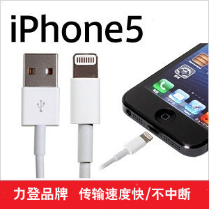 苹果5代数据线 Lightning to USB Cable iphone5 ipad mini usb线