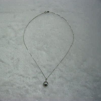 天然12-13MM淡水珍珠项链 正圆珍珠 自家养殖 粒粒饱满且滚圆光滑