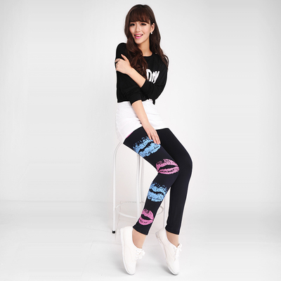 2014秋季新款女士韩版时尚显瘦长裤打底裤包臀皱褶裙裤包邮