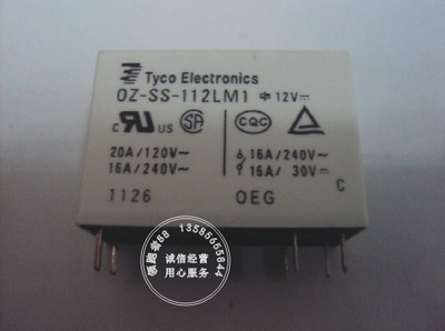 全新正品 泰科Tyco/OEG 继电器 OZ-SS-112LM1 DC12