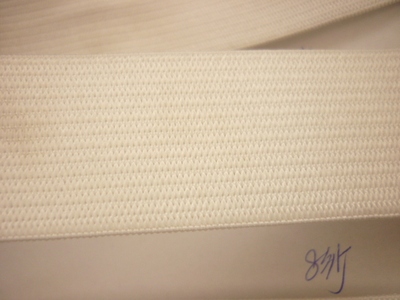 松紧带 白色织带 3.5cm 编织带 服装辅料 钩编松紧带