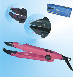 【接发工具】LOOF接发器 611粉色调温接发器（可提供各式插头）
