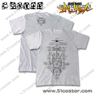 COSTAR日本原装正品EVA动漫周边T恤二次元卡巴拉生命之树灰色短袖
