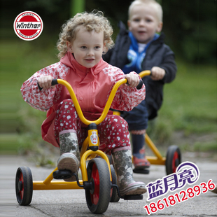 丹麦进口Winther 酷炫三轮车2-6岁儿童车宝宝脚踏车男孩生日礼物