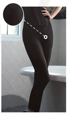 正品中脉LACA健康功能型美体内衣 长塑裤 双色 提臀美腿 透气舒适