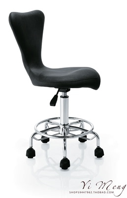 奥椅梦思纯欧美风格设计美容凳师傅椅 大工凳 吧台凳 转椅AS49
