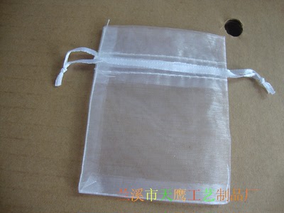 特价天鹰纱袋定制小纱袋白色透明珍珠优质节庆布艺用品