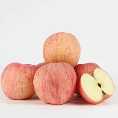 冰糖心 苹果 新疆阿克苏红富士 苹果 红旗坡红富士 5斤装加厚包装