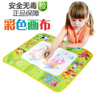 水魔法神奇画布 超大彩色 水画布水写学习涂鸦画毯儿童益智玩具