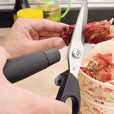 【天天特价】多功能不锈钢鸡骨剪刀 剪煮熟食物 锋利剪刀厨房工具