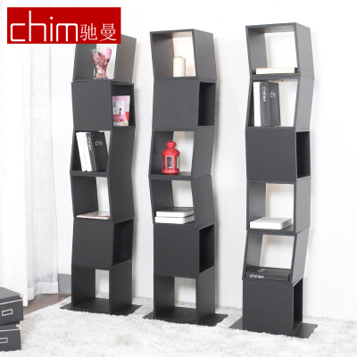 chim驰曼 简约现代实木书柜可拆卸书架 自由组合书柜书橱储物柜