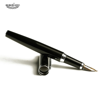 正品 英雄美工钢笔 3820 弯尖钢笔 书法练字钢笔 弯头0.8商务钢笔