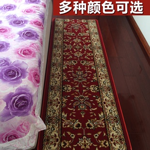 港泰床边毯 卧室长方形加厚房间满铺地垫子结婚喜庆定制床前地毯