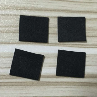 正方形黑色EVA海绵胶垫 单面自粘EVA减震垫片 保护耐刮擦泡棉垫