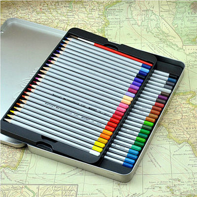 秘密花园MARCO马可7120水溶性彩色铅笔24|36|48色铁盒装水溶彩铅