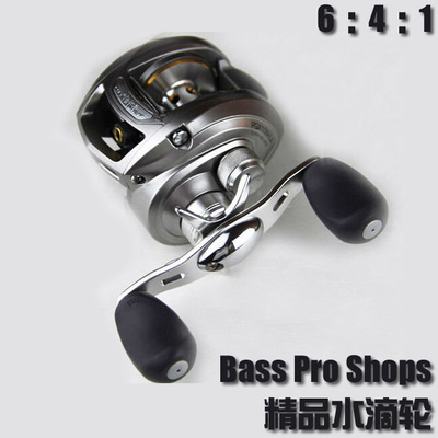 Bass Pro Shops 水滴鱼线轮  金属结构 转速比 6.4:1 新店特价