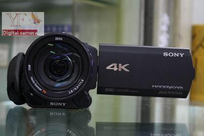 二手Sony/索尼 FDR-AX100E 4K高清摄像机蔡司镜头送64G内存卡包邮