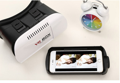 vr-box 手机3D立体眼镜 暴风3D虚拟现实游戏眼镜 手机VR魔镜3代