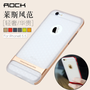 ROCK iphone6 plus手机壳 苹果6plus手机套6p保护外壳5.5硅胶