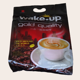 越南进口coffee 正品威拿三合一速溶咖啡900g 袋装WAKE-UP貂鼠