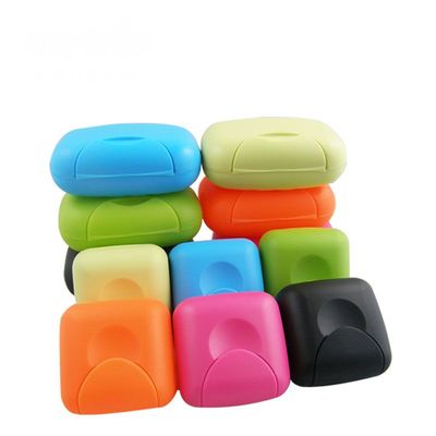 密封旅行香皂盒 居家日用品  带盖肥皂盒简约时尚收纳盒多色可选