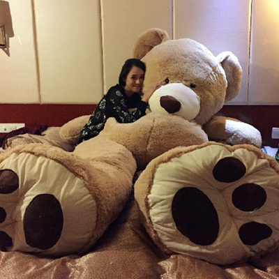 超级美国大熊毛绒玩具熊巨型泰迪熊布娃娃公仔抱抱熊生日礼物女
