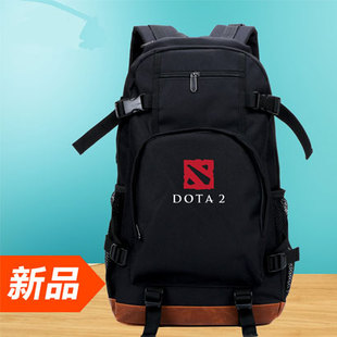 完美发布刀塔DOTA2背包游戏周边男女书包 双肩包饰品logo电脑背包