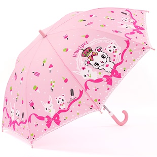 天堂伞正品可爱动物直杆儿童伞中小学生长柄伞卡通自动开男晴雨伞