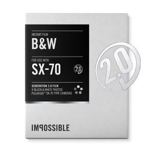 宝丽来polaroid SX70相纸PX100 B&WSX-70黑白2.0最新版