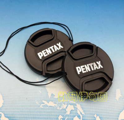 国产 PENTAX 宾得 52mm镜头盖 宾得DA18-55 镜头前盖 配防丢绳