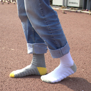 袜子 男士纯棉运动袜 秋冬季中筒袜子女士毛巾底加厚长袜创意潮袜