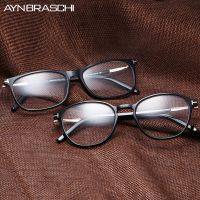眼镜框架近视镜架男女款复古镜架大框个性韩版TF5398配近视镜