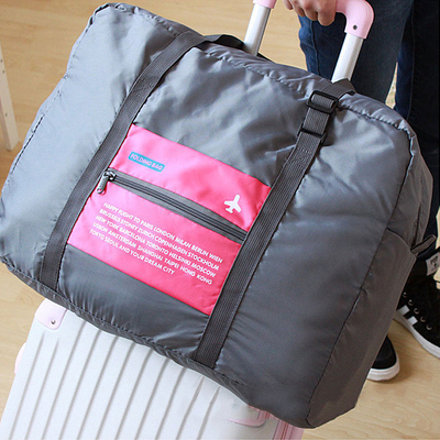 大容量可折叠旅行袋收纳整理包防水衣物收纳包可套拉杆箱省力