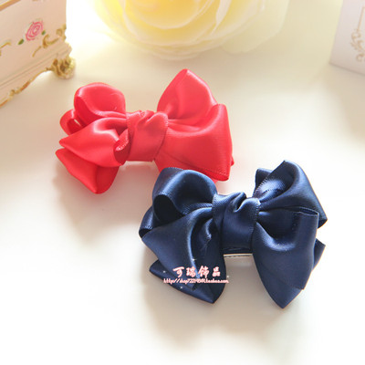 韩国热销甜美优雅气质发夹儿童立体发饰品发夹头饰女宝宝边夹发卡