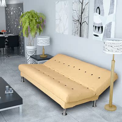 客厅1.8米可折叠皮艺沙发床单人双人三人1.2米1.5米宜家组合沙发