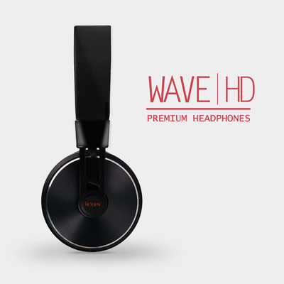艾肯ICON WAVE HD网K歌录音专业全封闭监听耳机 手机mp3通用耳机
