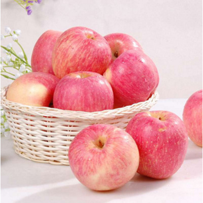 陕西延安红富士苹果 山地富士苹果水果 香甜粉面新鲜苹果7斤装