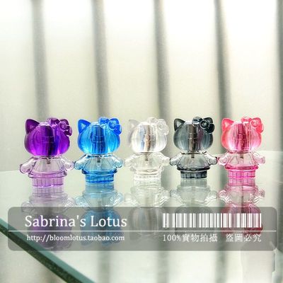 Sabrina's Lotus  hello kitty|7ml香水瓶 彩色分装瓶 可爱4色入