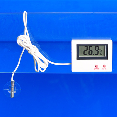 数显温度计水族鱼缸水温计数字显示温度计温度计探头感应包邮