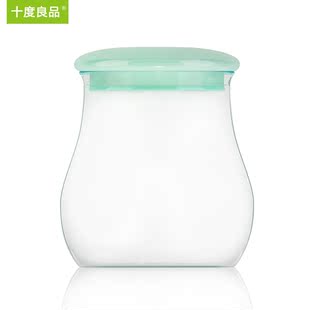 十度良品酵素机配件米酒 酸奶发酵JS-800玻璃罐2L