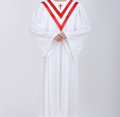 特价基督教唱班服装 礼服儿童诗袍诗班服 中式圣诗袍