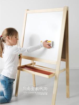 IKEA南京宜家代购莫拉画板黑板白色书写板儿童画架正品特价