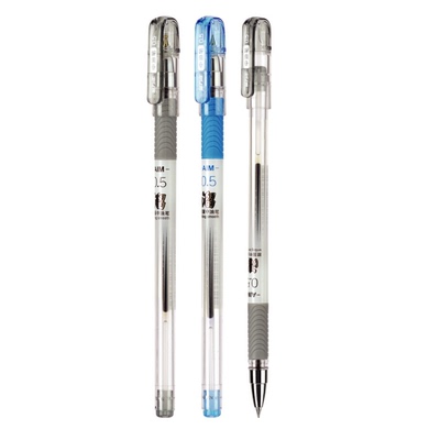 12支包邮 金万年0.5牛滑中油笔G-3125 黑色蓝色  圆珠笔 顺滑油笔