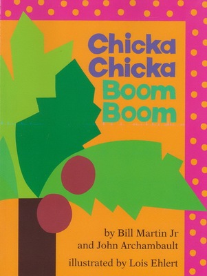 童书Chicka Chicka Boom Boom 送音频 叽喀叽喀碰碰 廖彩杏书单