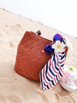 海边度假草编包夏季新款甜美女包编织包包单肩包沙滩包草包竹编包