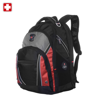 SWISSWIN瑞士军刀双肩包15.6寸电脑背包 大容量男女旅行背包