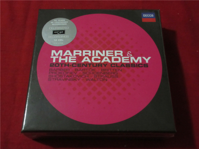 DECCA古典 MARRINER THE ACADEMY 10碟 欧版不拆 下4342
