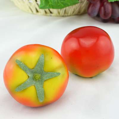 加重 仿真水果模型 假西红柿 红色仿真大番茄 装饰水果 活动道具