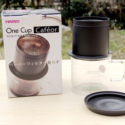 HARIO日本原装进口咖啡壶玻璃咖啡壶手冲冲泡一体壶CFO-1B